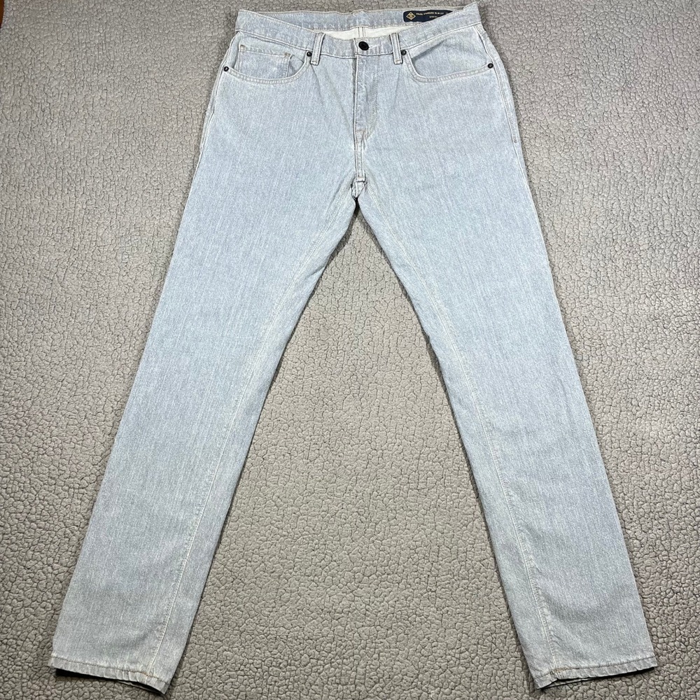 Roark Jeans HWY 133 Standard Slim Straight Mens 33x32 Light Wash RD208 Denim